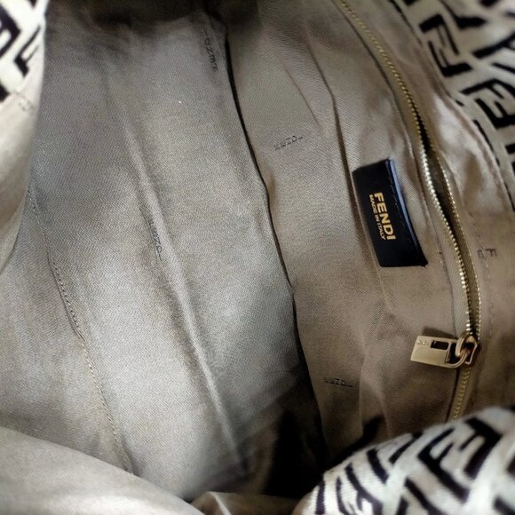 Fendi Hand Bag Brown Canvas mon-684-091725 - Picture 10 of 16